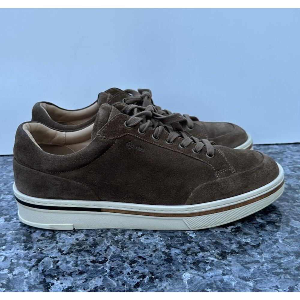 Dunhill Metropolitan Suede Sneakers Brown Men’s Size EU 41